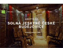 Tablet Screenshot of grotto.cz